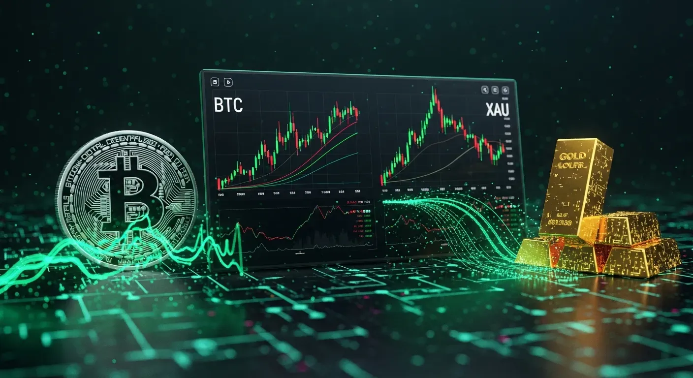 Bitcoin vs Gold: The Volatility Playbook for Traders