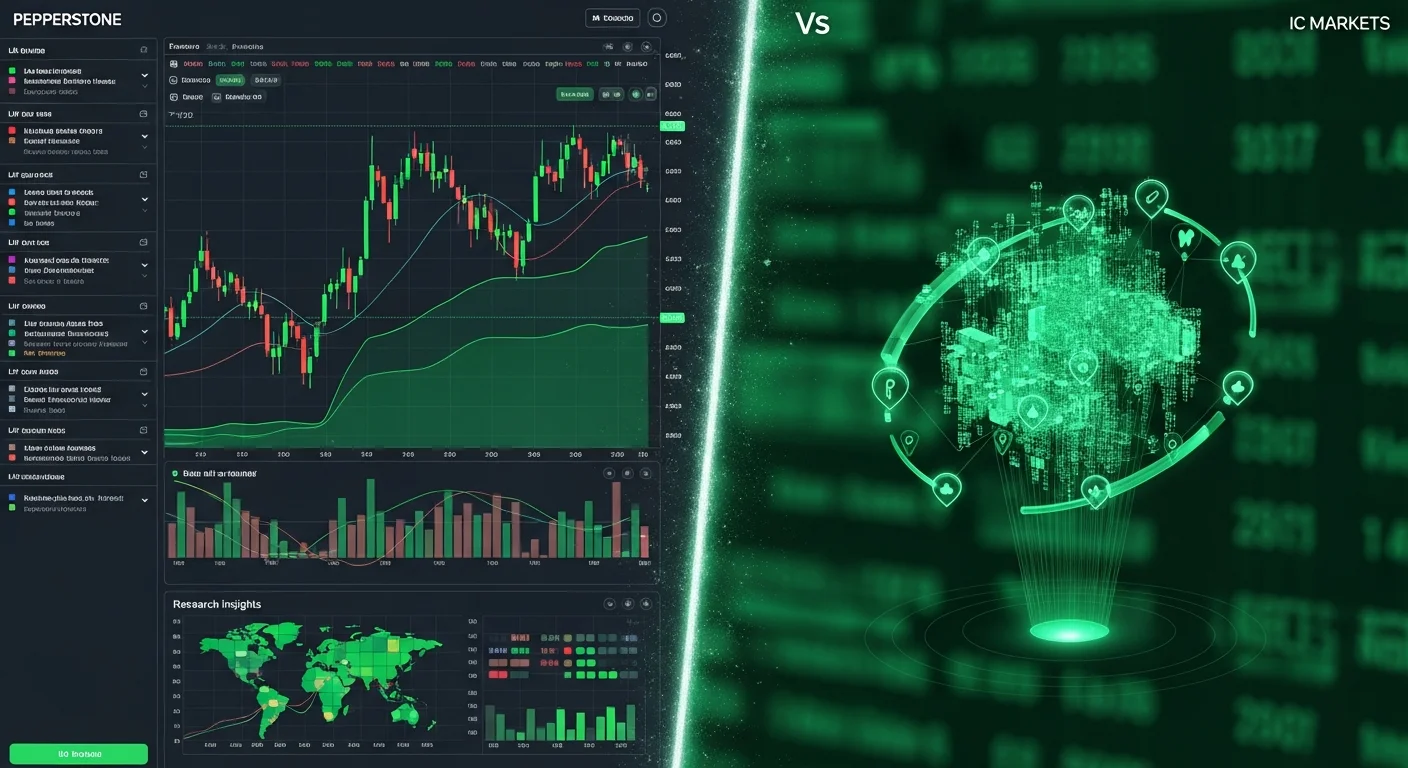 Pepperstone vs. IC Markets: La Ventaja Oculta en Herramientas de Investigación y Análisis
